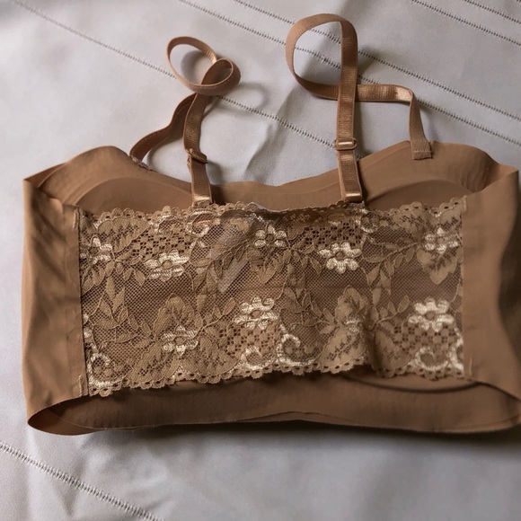 Sophie B Tan Bra with Lace Back - Picture 4 of 11